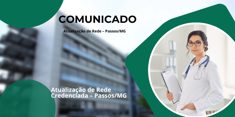 Alteração na rede de atendimento em Passos/MG