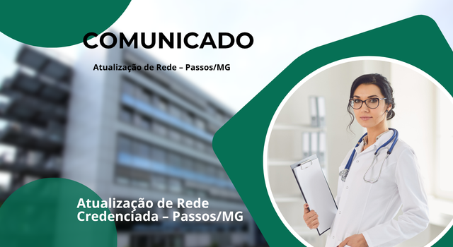 Alteração na rede de atendimento em Passos/MG